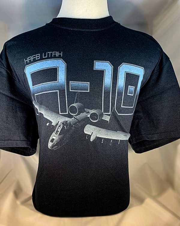 Hill AFB A-10 "Thunderbolt" T-Shirt Adult and Youth Sizes