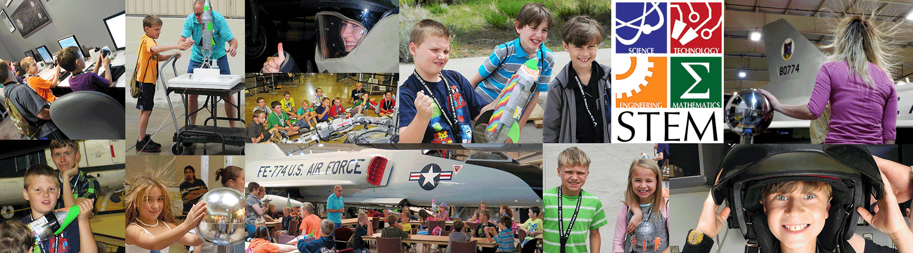 a collage of photographs from a variety of ACE programs