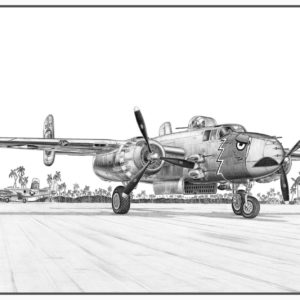 B-25J Mitchell Doug Kinsley Print