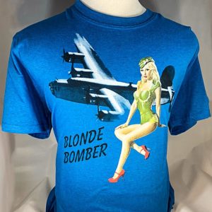 Pinup "Blonde Bomber" T-Shirt
