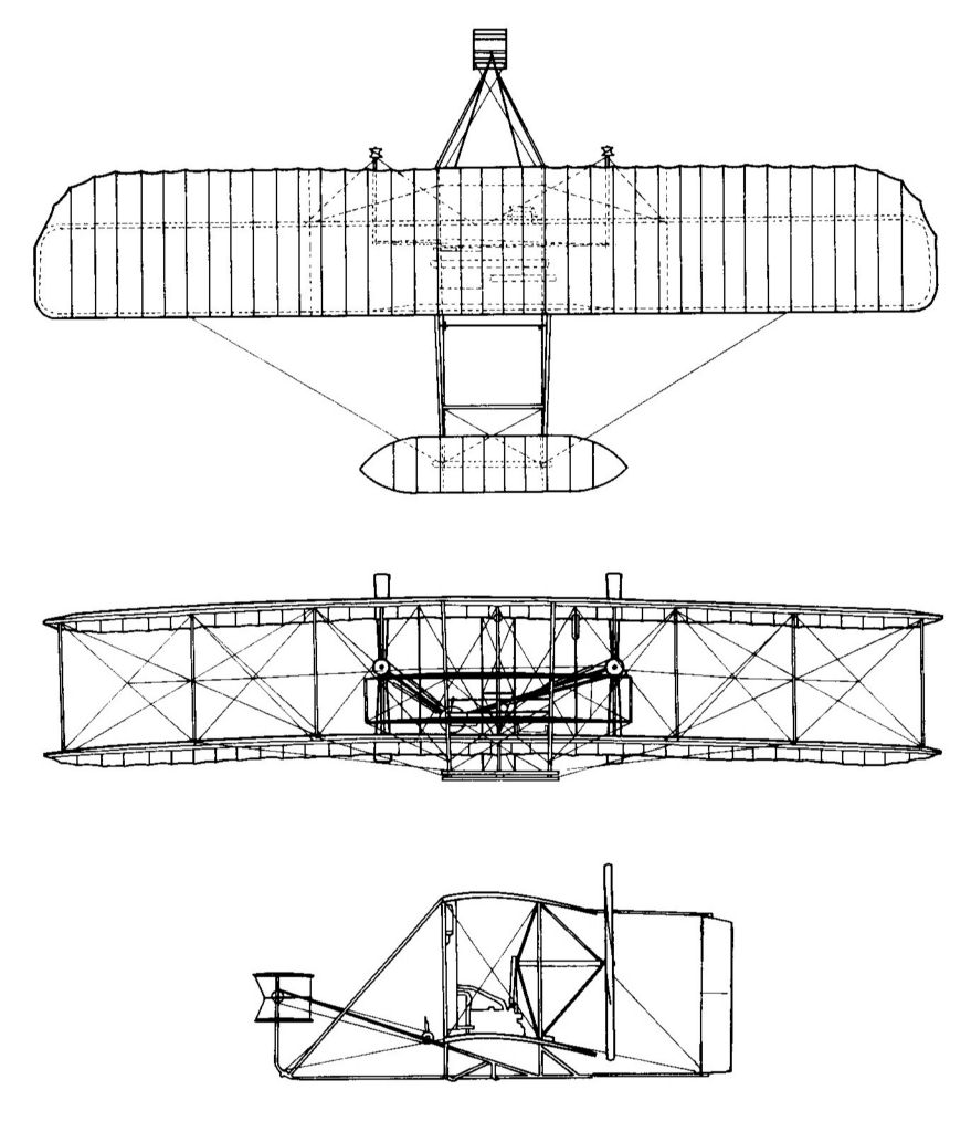 Burgess-Wright Flyer Model F Blueprint