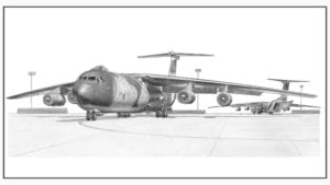 C-141B Starlifter Doug Kinsley Print