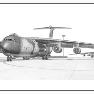C-141B Starlifter Doug Kinsley Print