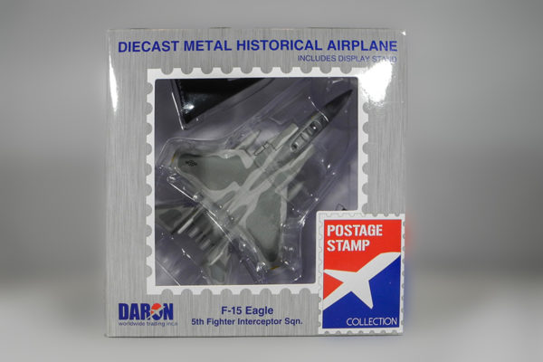 Daron Postage Stamp F-15 1/150 5TH Fighter Interceptor SQN 