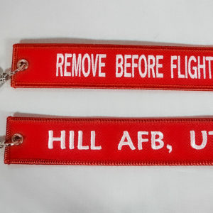 Gift Shop Remove Before Flight Key Chain