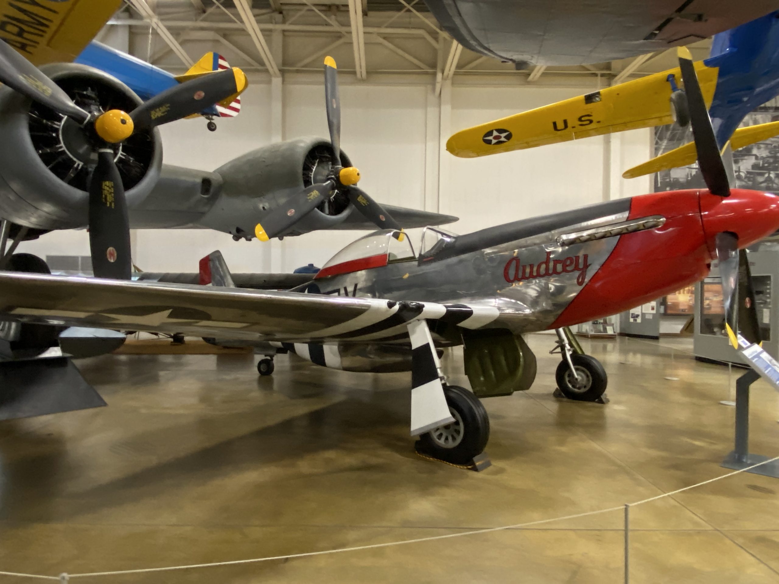 North American P-51D Mustang Hill Aerospace Museum