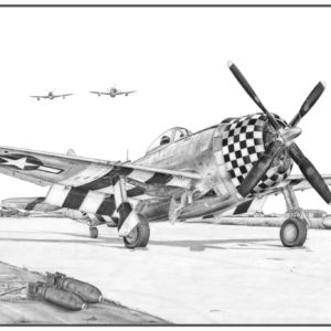 P-47 Thunderbolt Doug Kinsley Print