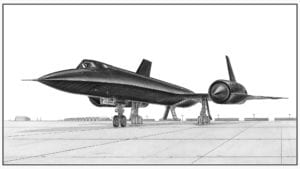 SR-71 Blackbird Doug Kinsley Print